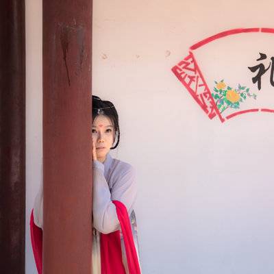汉服模特