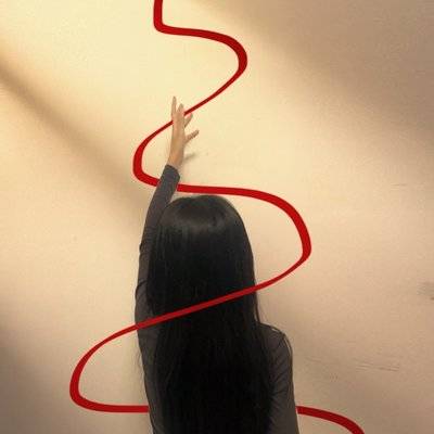 黑白模特