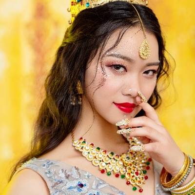 妆容模特