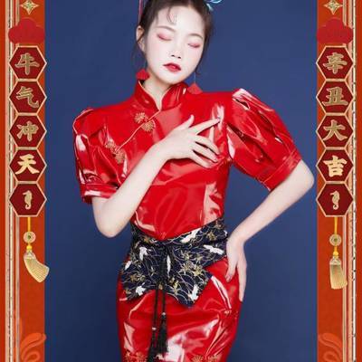 旗袍模特
