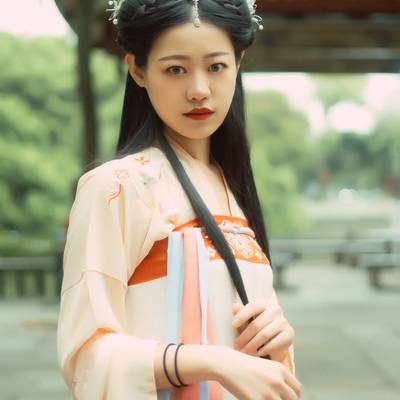 汉服模特