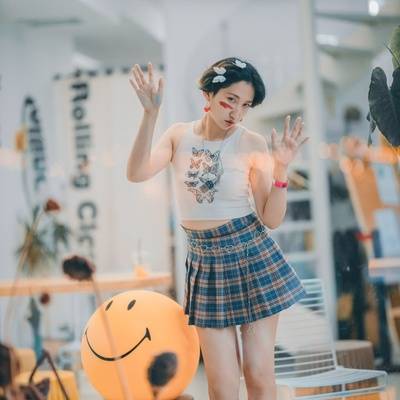 森系模特