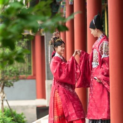 汉服模特