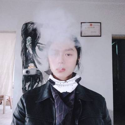 黑白模特