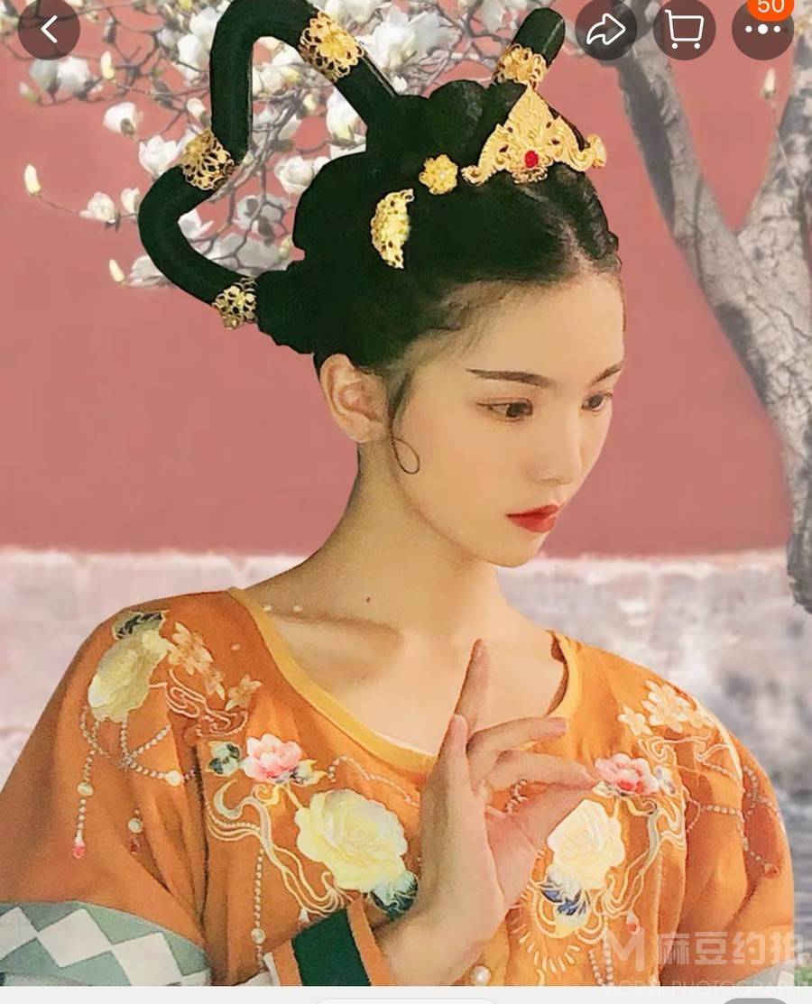 妆容模特
