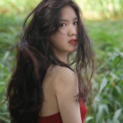 森系模特