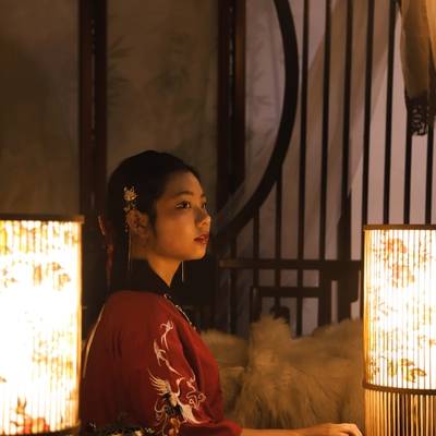 汉服模特
