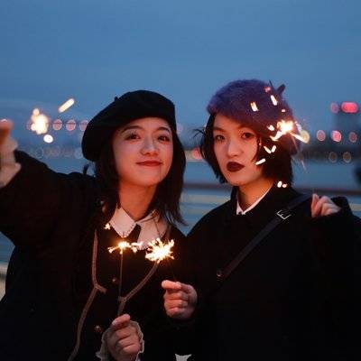 情侣模特
