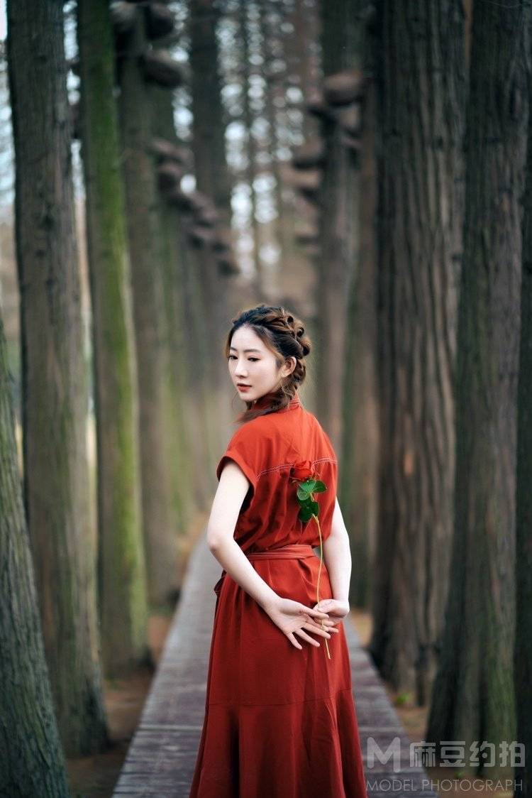 森系模特