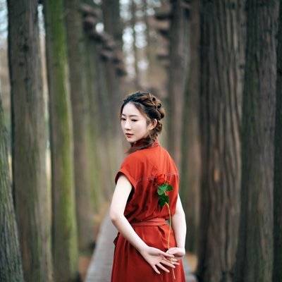 森系模特