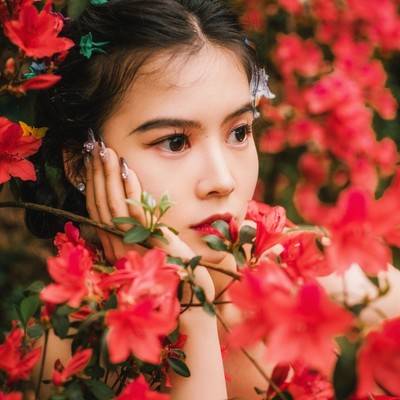 森系模特