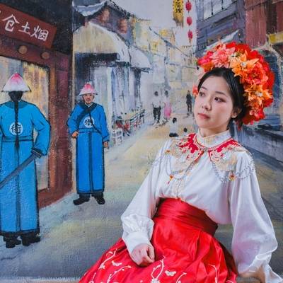 汉服模特