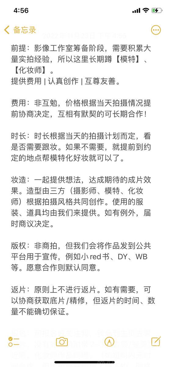 情绪模特
