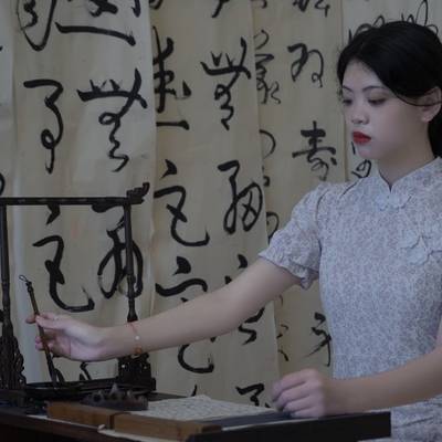 民国模特
