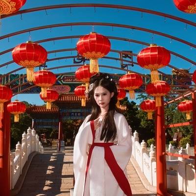 汉服模特