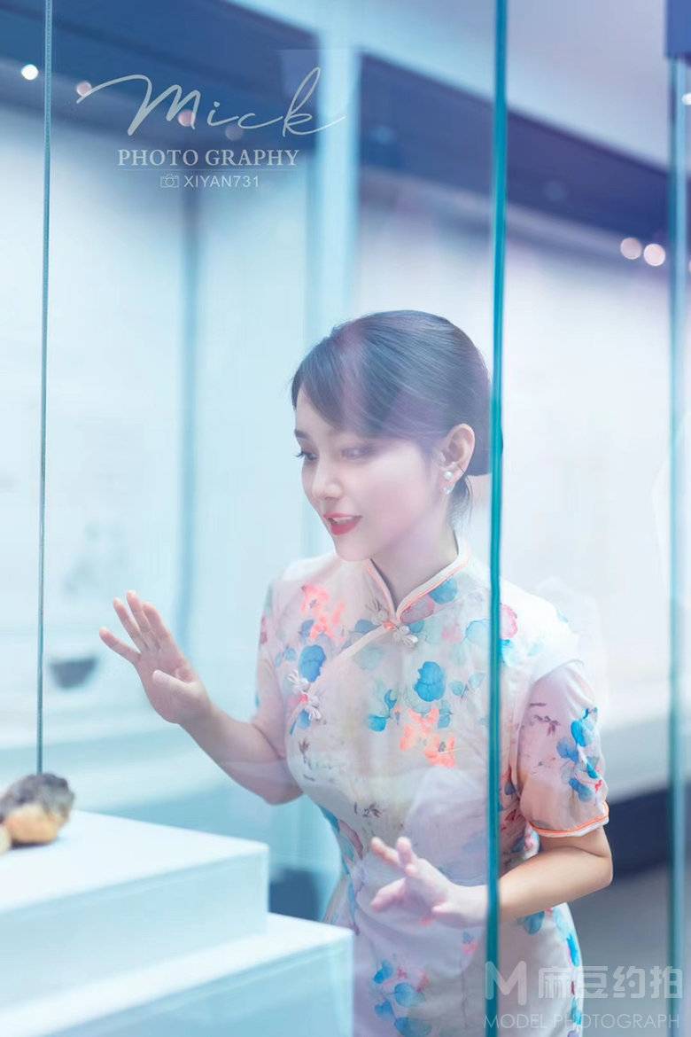 旗袍模特