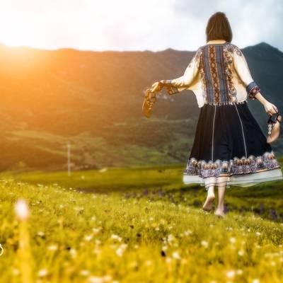 森系模特