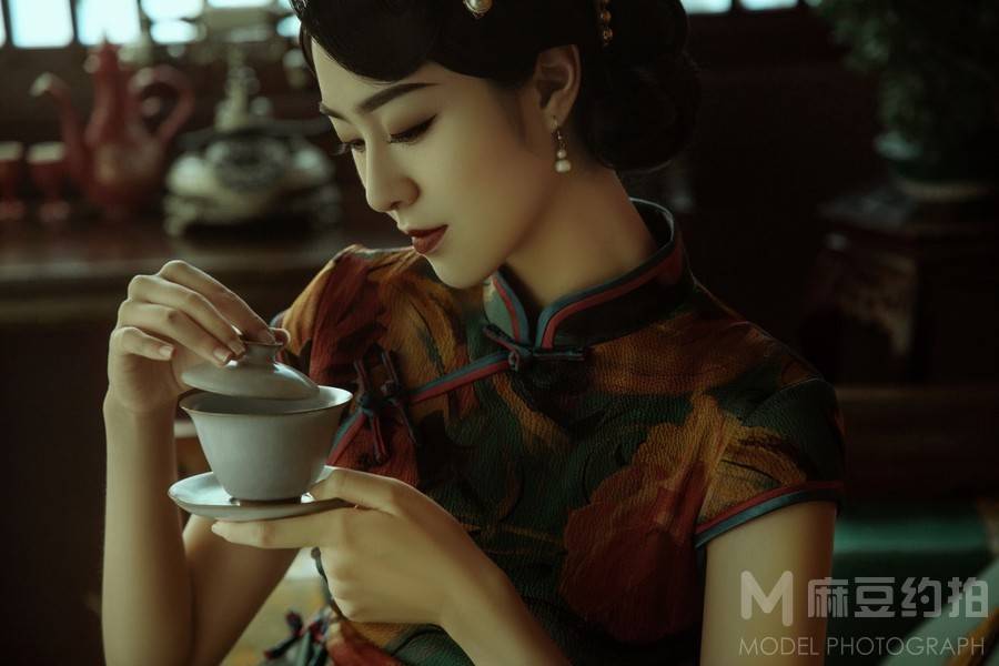 旗袍模特
