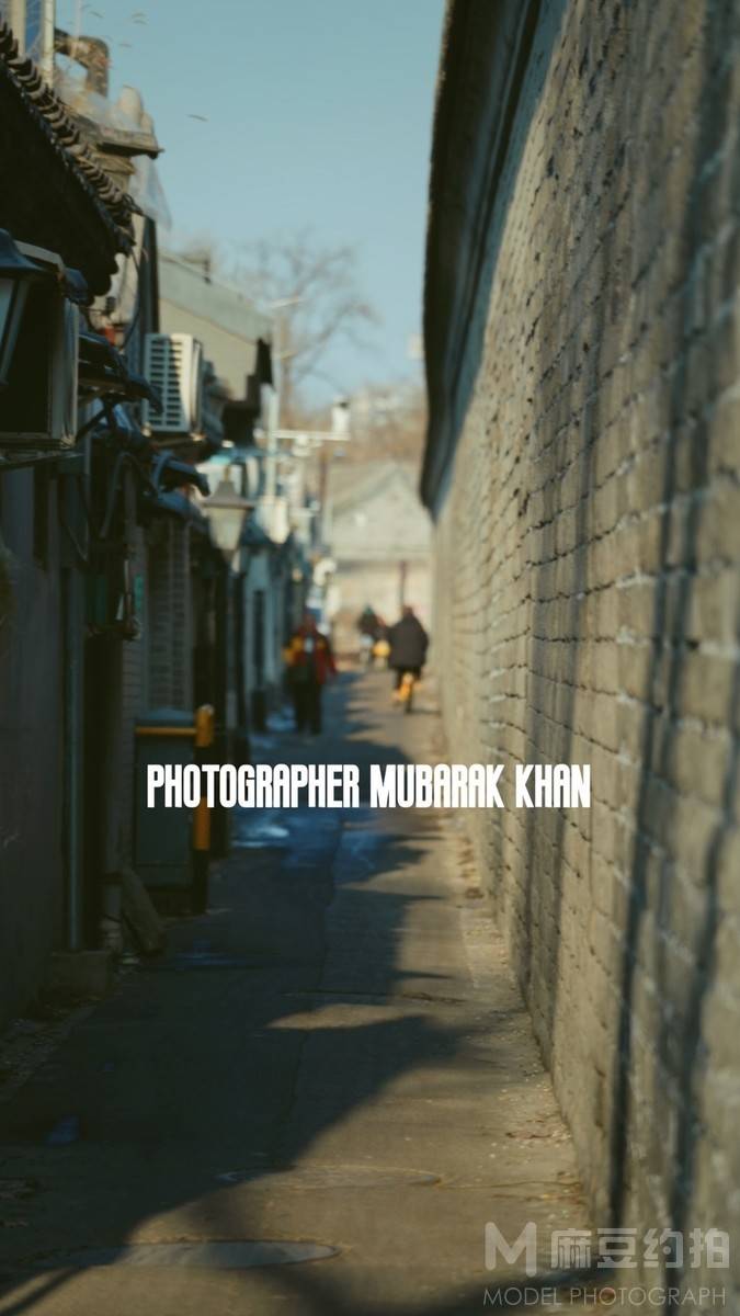 黑白模特