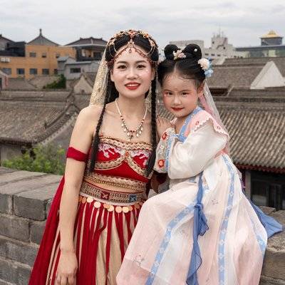汉服模特