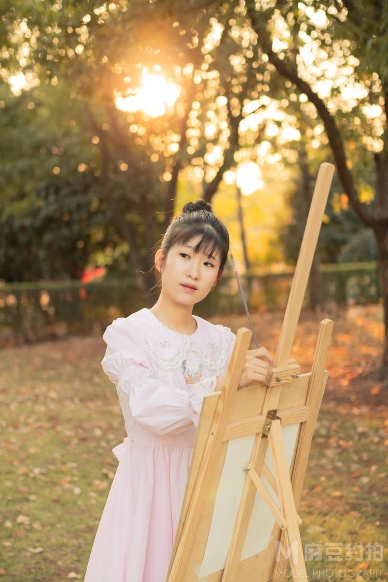 森系模特