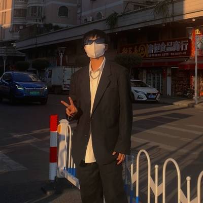黑白模特