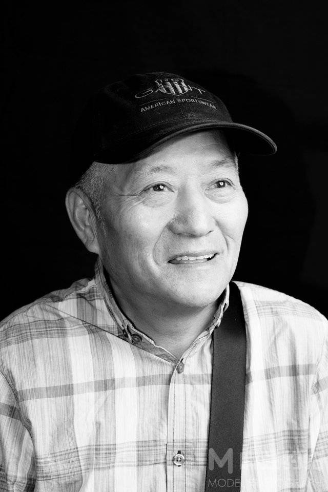黑白模特