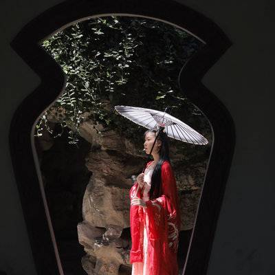 汉服模特