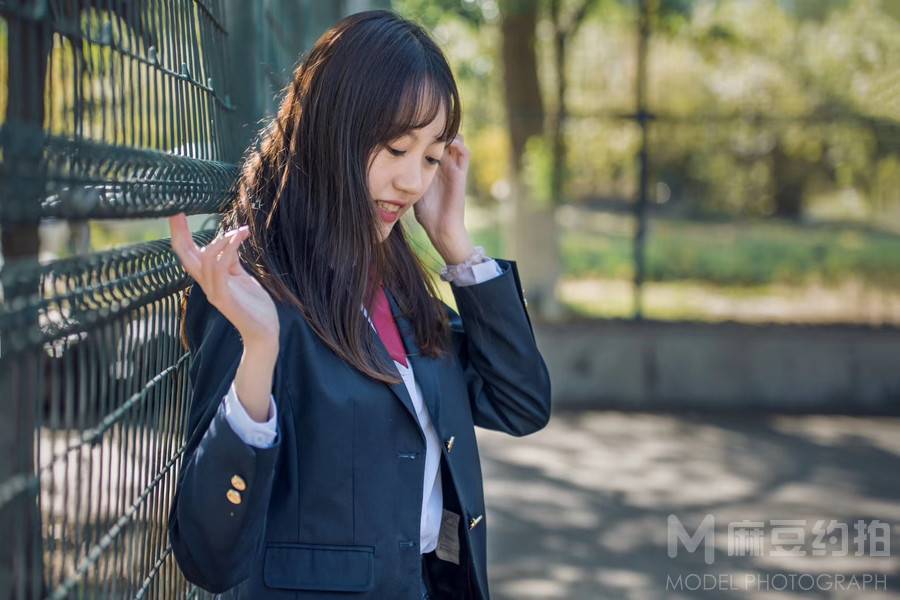 黑白模特