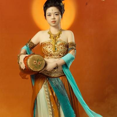 汉服模特