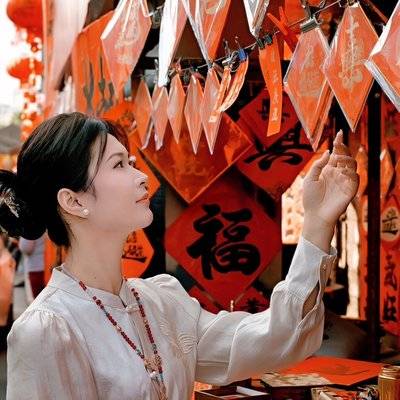 汉服模特