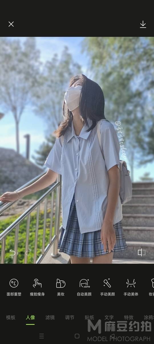 少女模特