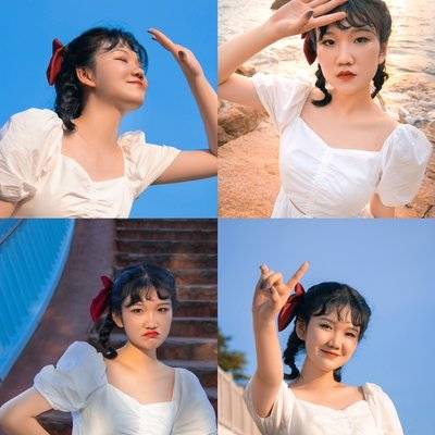 胶片模特