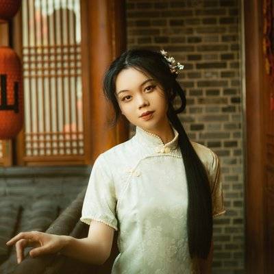 旗袍模特