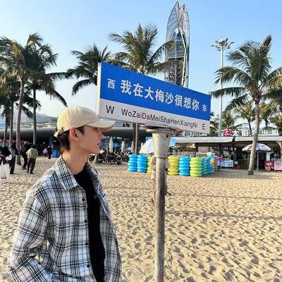 黑白模特