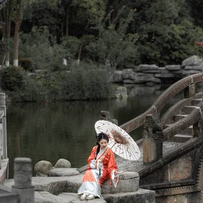 汉服模特