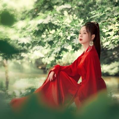 汉服模特