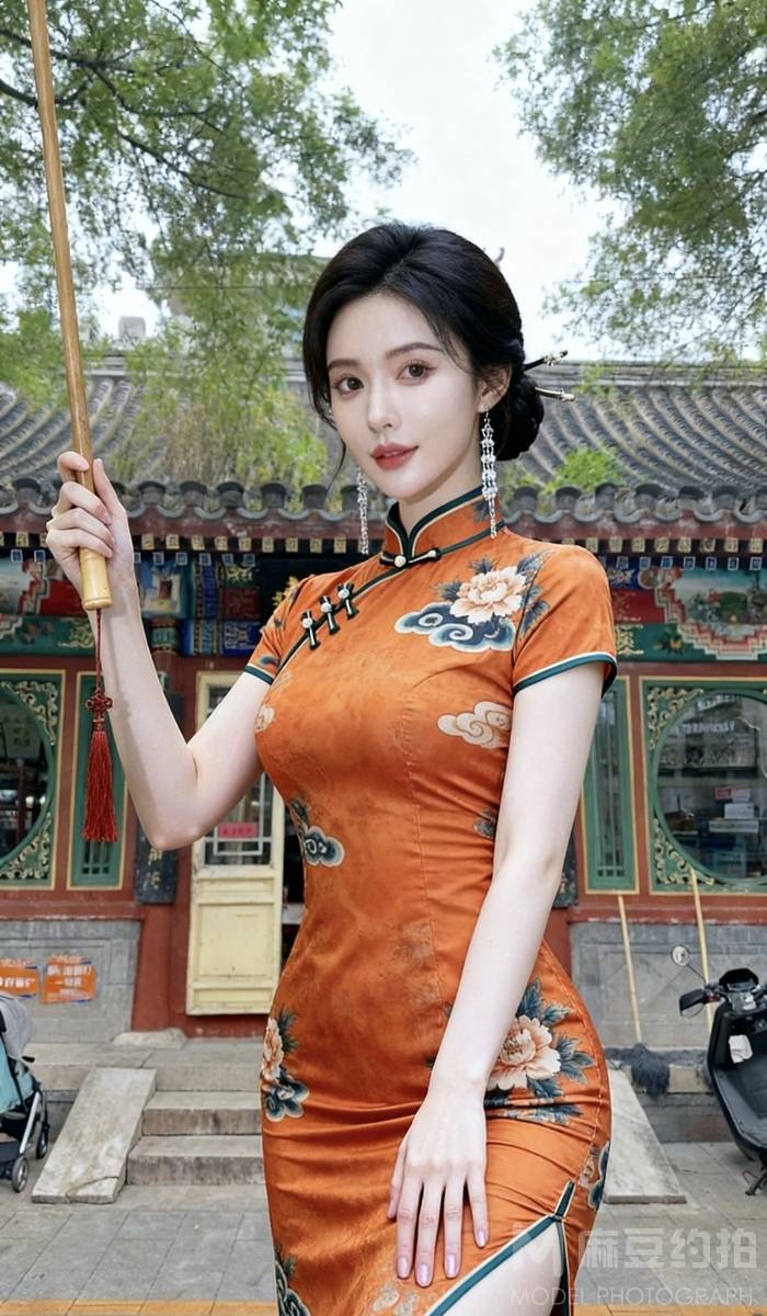旗袍模特