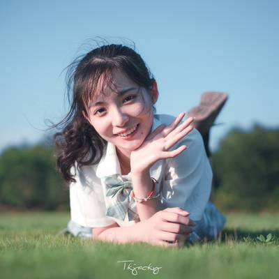 森系模特