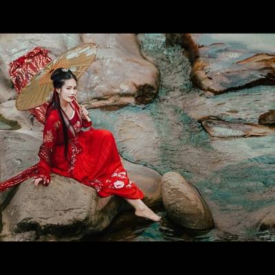 汉服模特