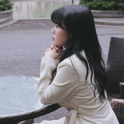 黑白模特