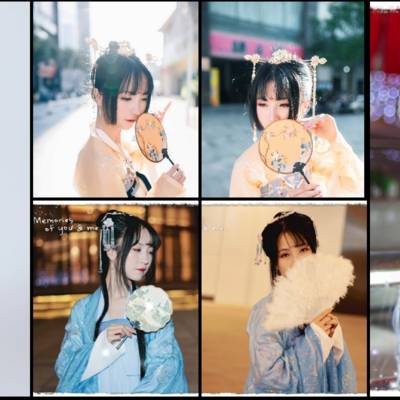 汉服模特