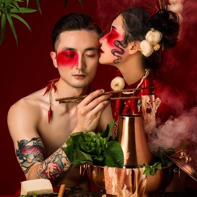 情侣模特