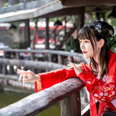 汉服模特
