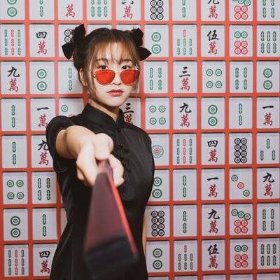 旗袍模特