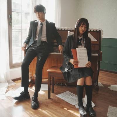 情侣模特