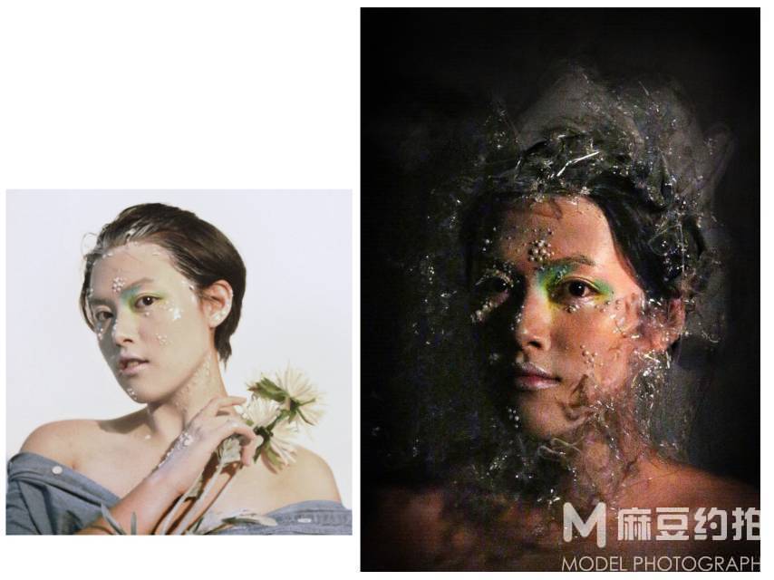 情绪模特