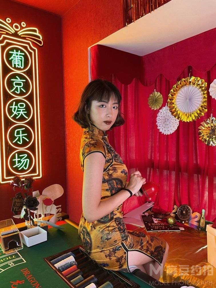 旗袍模特