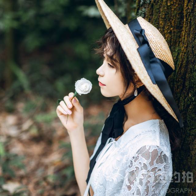 森系模特