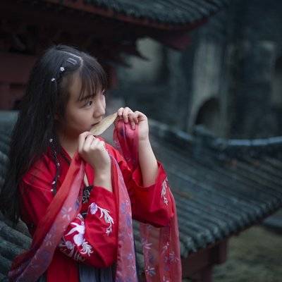 汉服模特